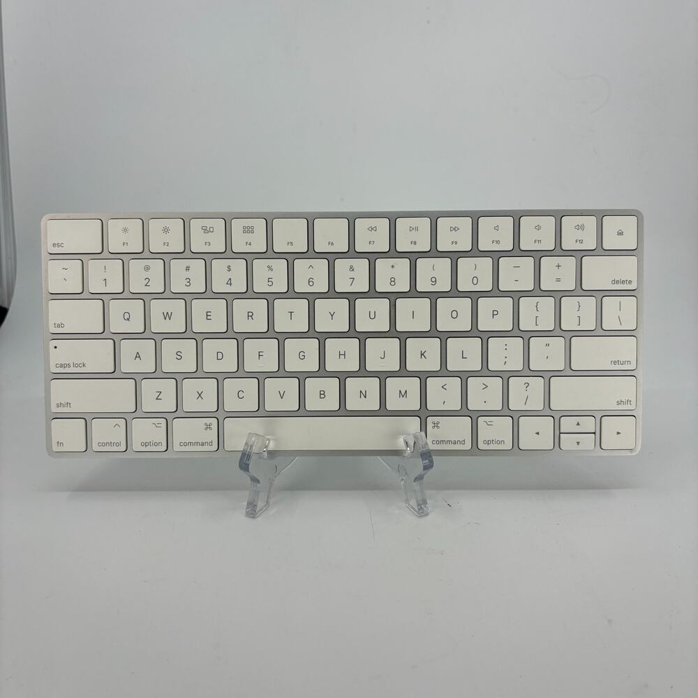 Apple Magic Keyboard A1644 Wireless Bluetooth Keyboard Silver White